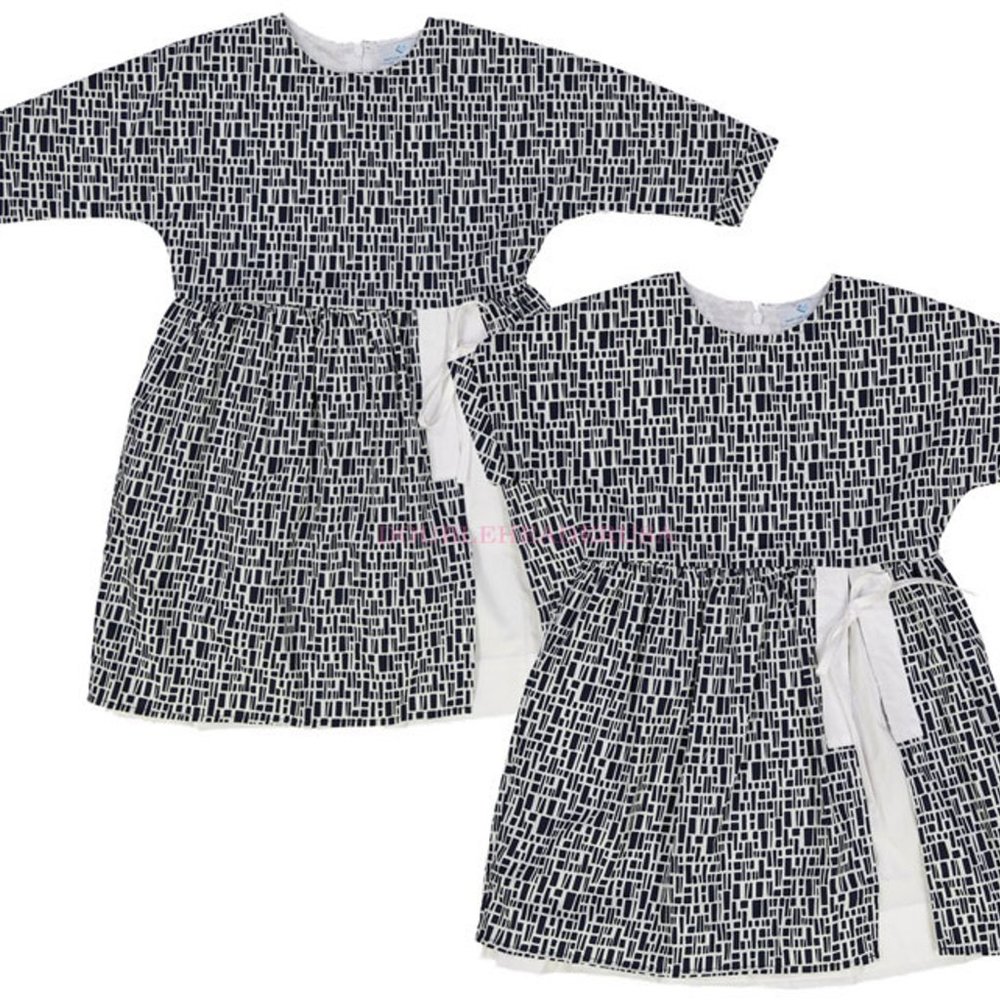 Whitlow & Hawkins Girls Blue and White Dress Size 7